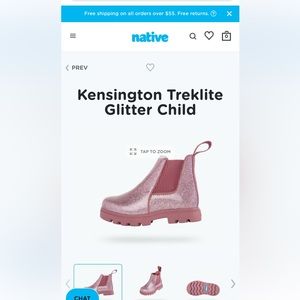 Native Boots Size C12